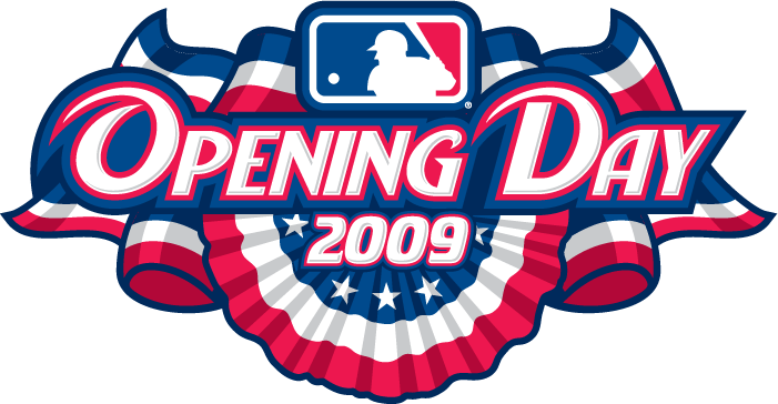 MLB Opening Day 2009 Primary Logo DIY iron on transfer (heat transfer)